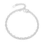 Embossed bracelet with female