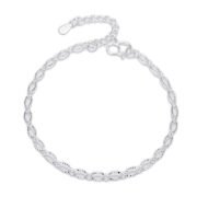 Embossed bracelet with female