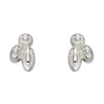 Flower Bud Stud Earrings